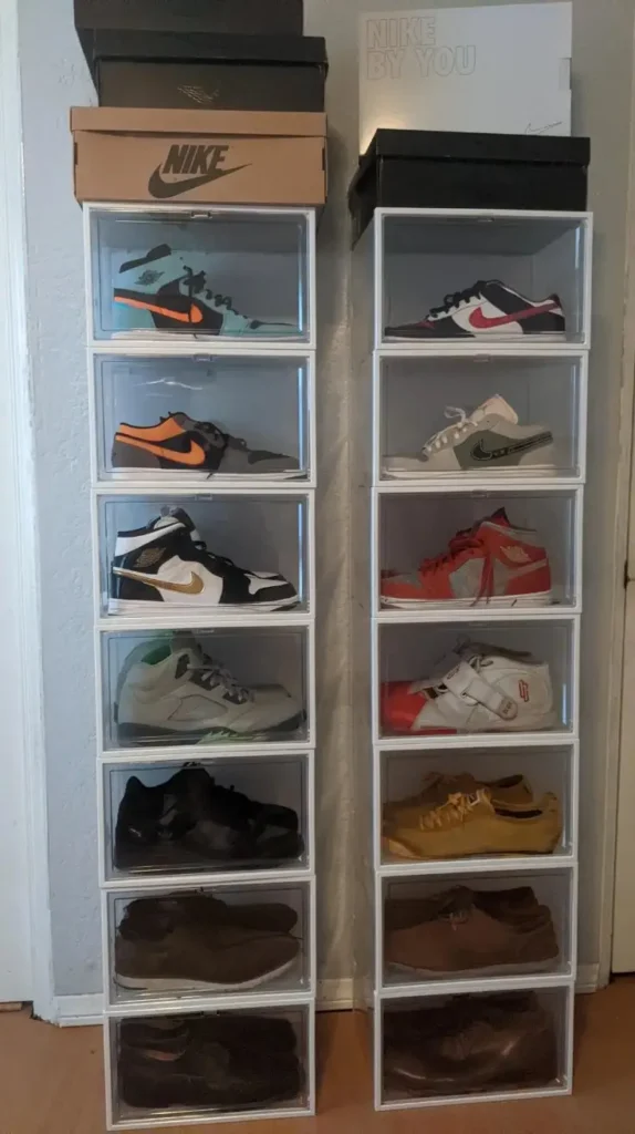 Clear Shoe Boxes 