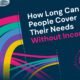 Teaser image shows part of an alluvial diagram showing how long people can cover their needs without income using data from the World Risk Poll 2024.
