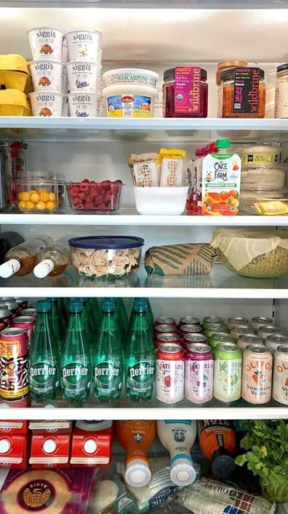 Fridge Organization Beverage