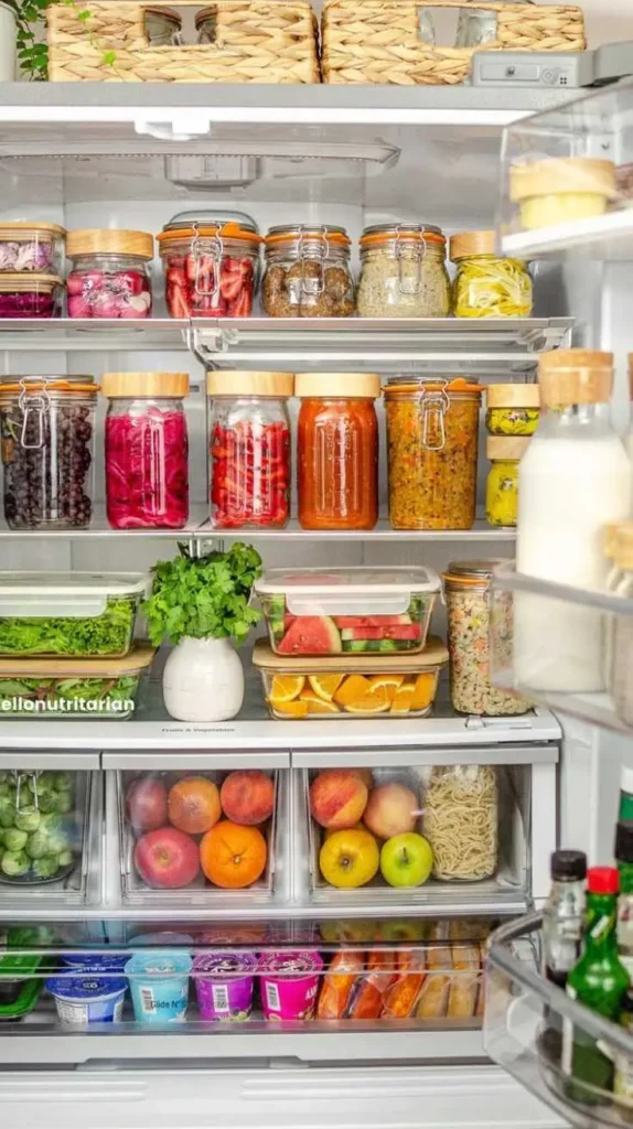 Fridge Organization Condiments