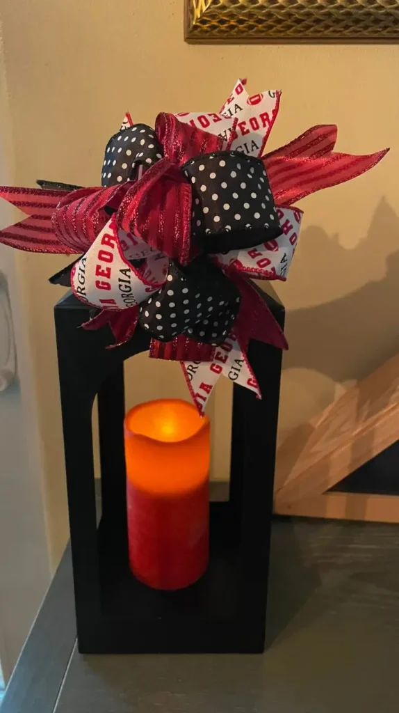 Graduation Decor Candles and Lanterns