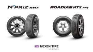 KG Mobility Musso pickup equipped with Nexen tires