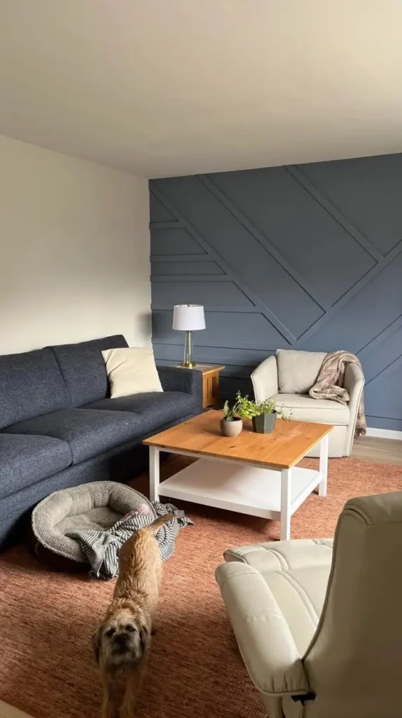 Living Room Wall Design Statement Accent Walls