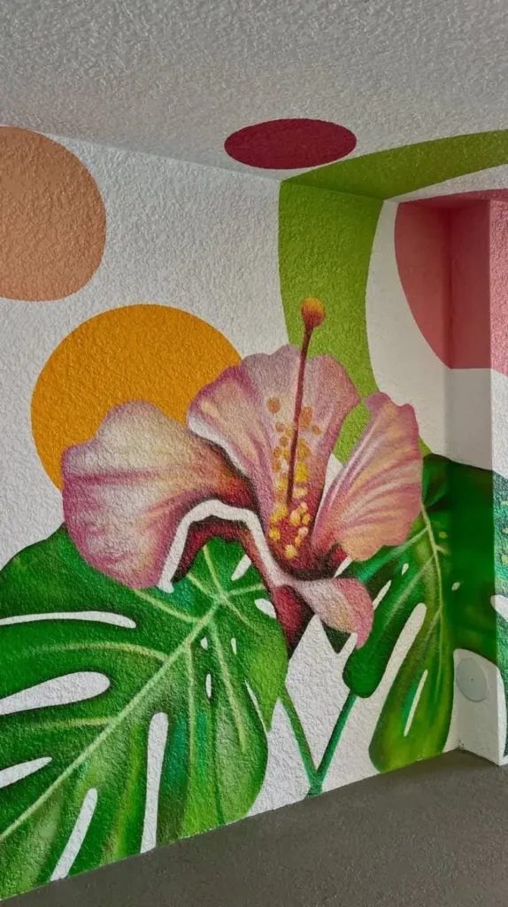 Living Room Artistic Wall Murals 