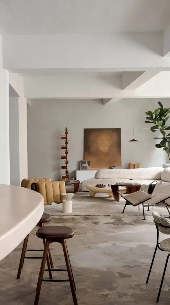 Living Room Wall Design Textured Paint Finishes