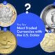 A preview of a proportional bubbles chart showing the most traded currencies versus the U.S. dollar, using data from the New York Fed.