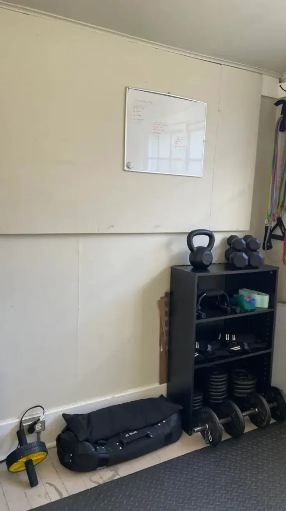 Small Gym Room Strength Corner Small Gym Room Strength Corner