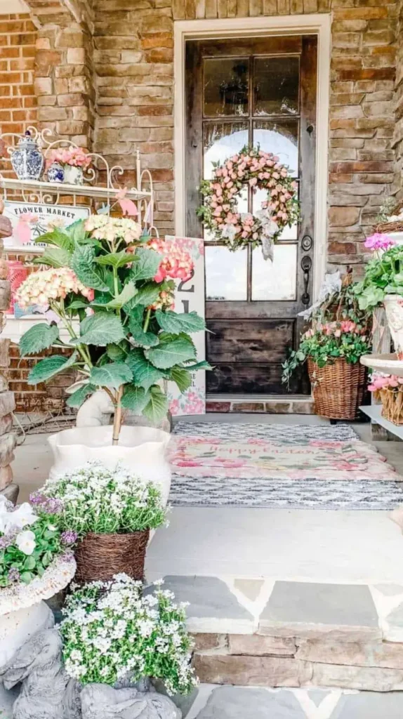 Spring Front Porch Decor Ideas 