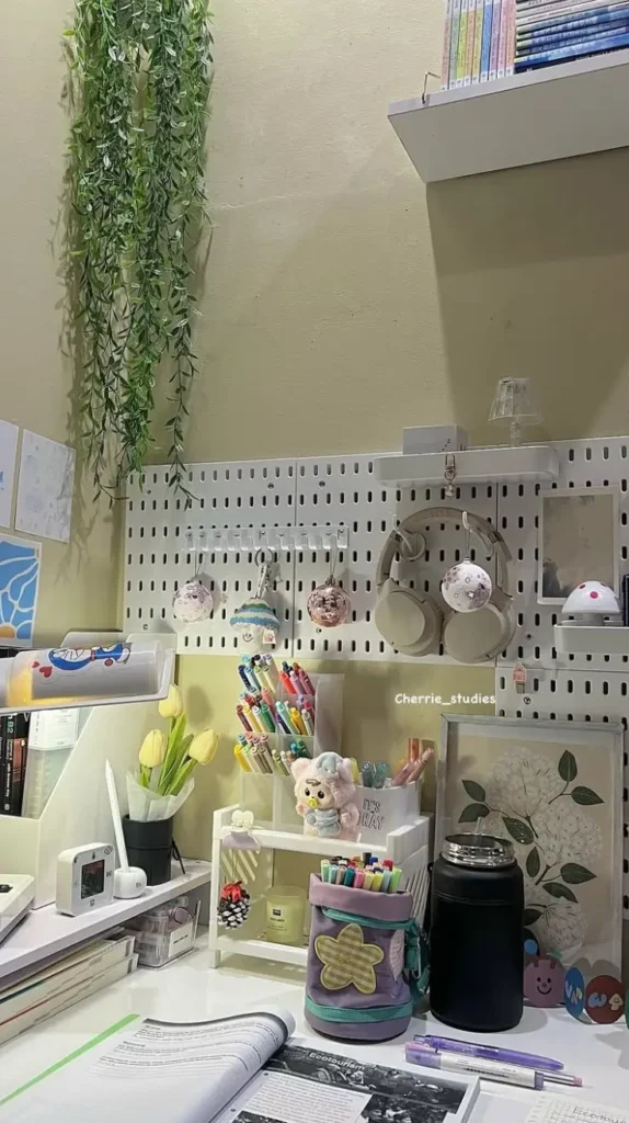 Study Desk Decor Storage