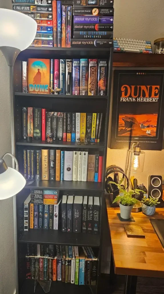 Study Desk Decor Bookshelves