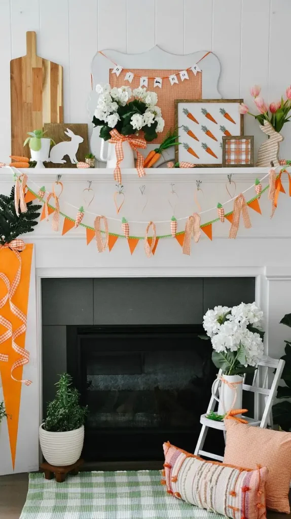 Stunning Spring Mantle Decor Ideas 