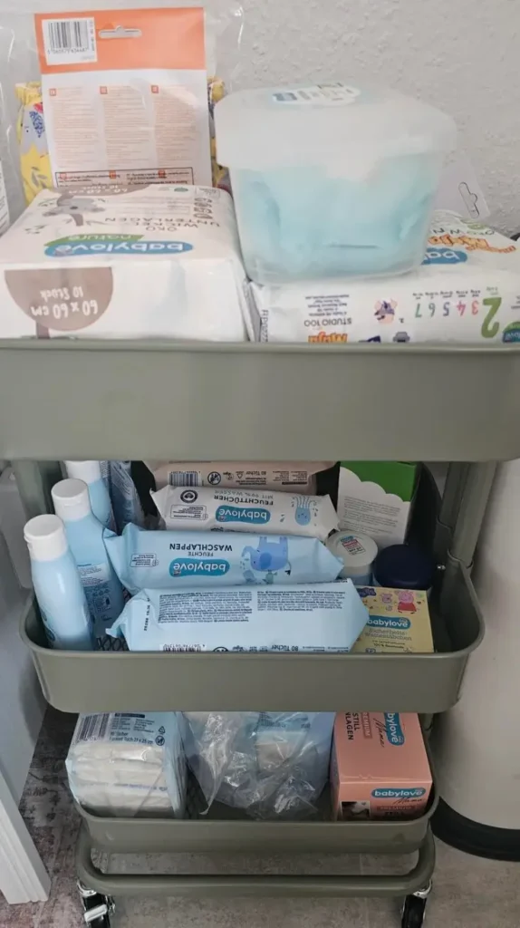 Baby Set Up in Parents Room 