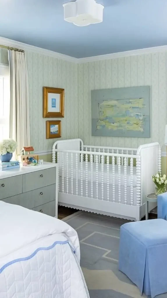 Baby Set Up in Parents Room 