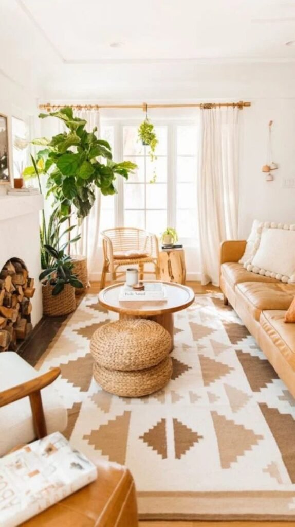 Boho Living Room Decor Ideas 