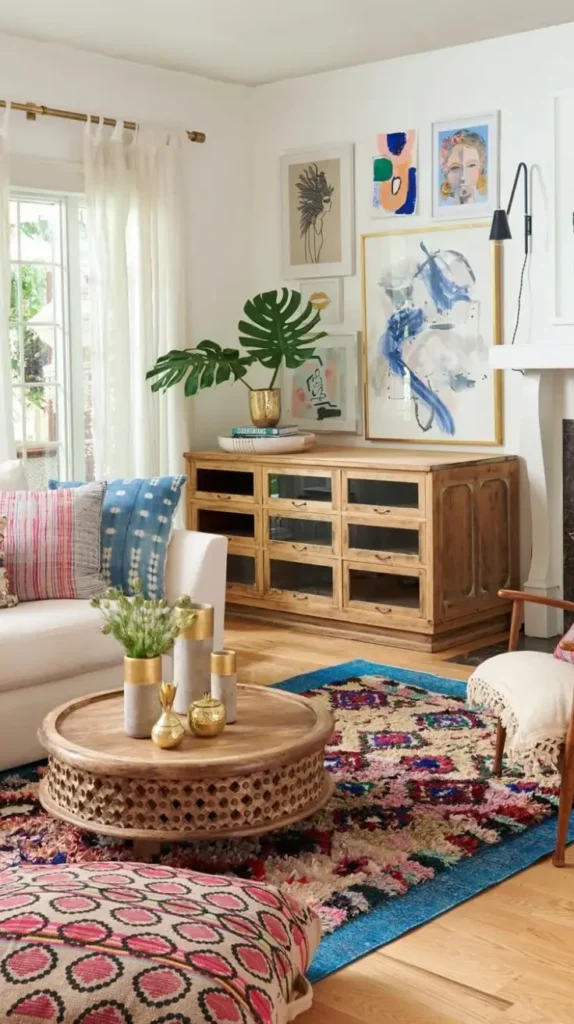 Boho Living Room Decor Ideas