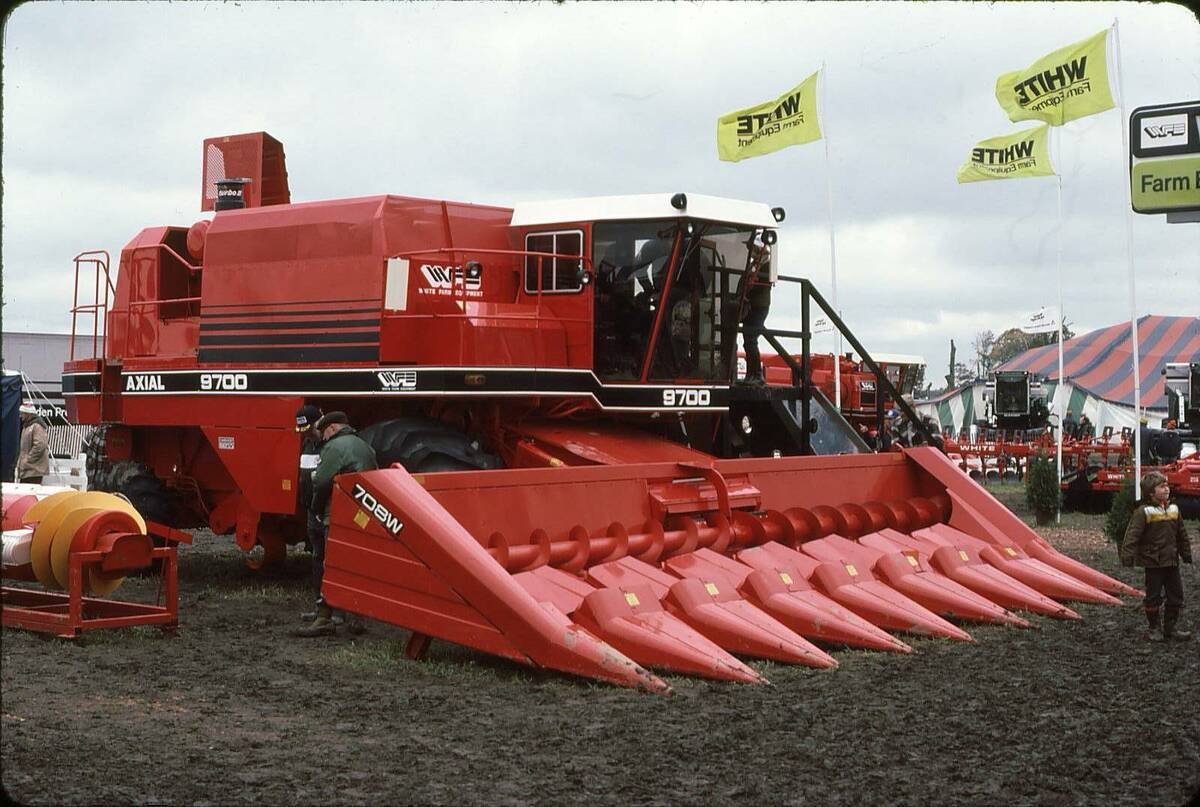 White began producing what was then known as the 9700 in Brantford in 1979.
