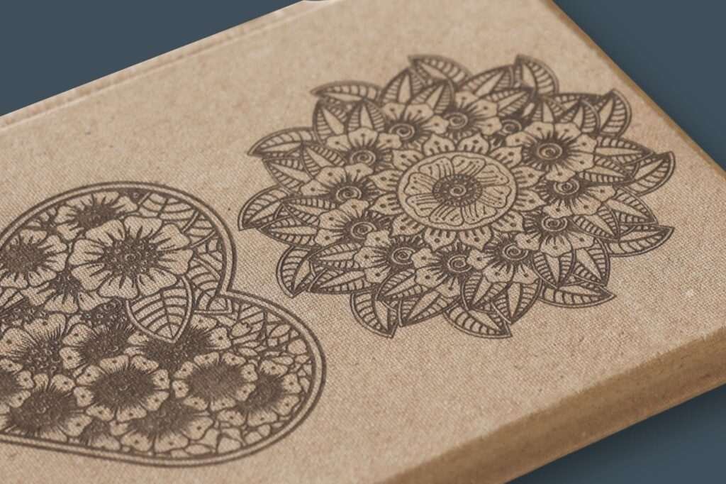 laser impression - branded packaging