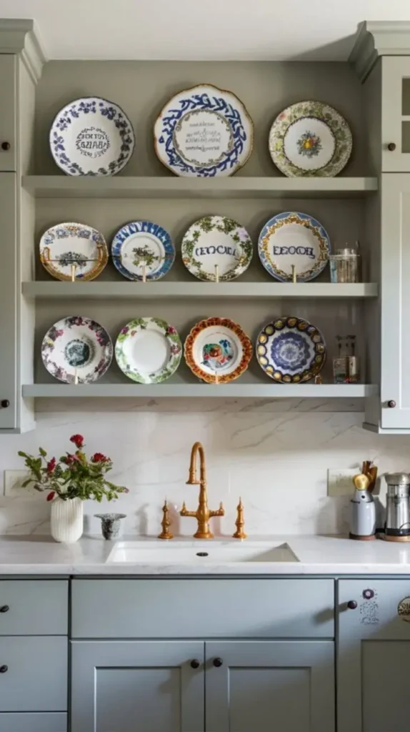 Upper Cabinet Decor Ideas