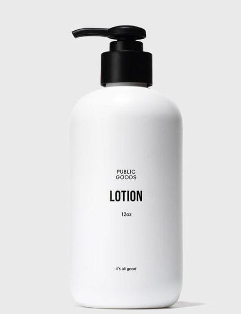 Public Goods lotion