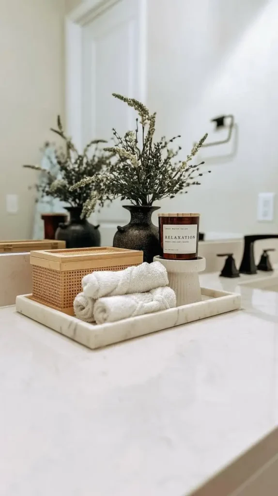 Bathroom Counter Decor Ideas