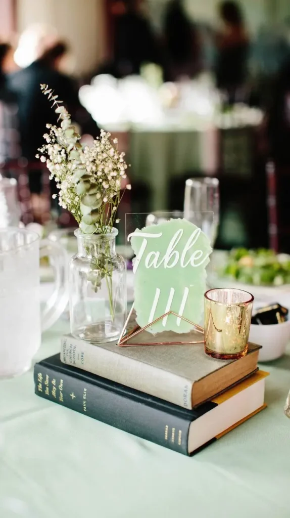 Book Centerpiece Ideas