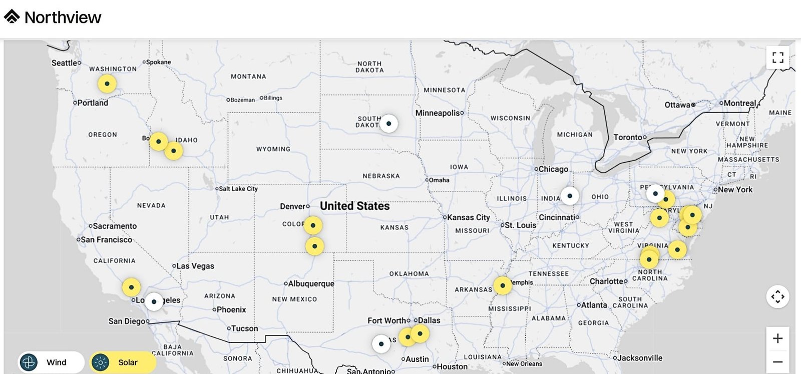 Northview Energy project map
