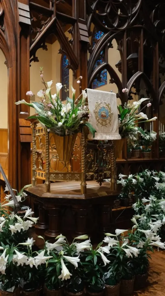 Easter Sunday Church Decorations Easter Sunday Church Decorations