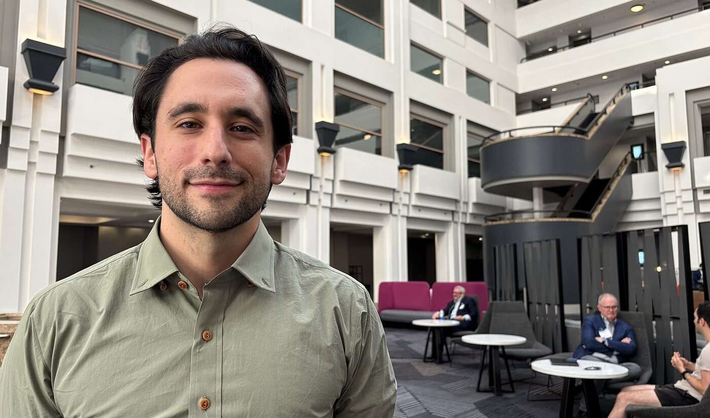 Aaron Feigelman, founder, Kawa Project. Image credit: Elaine Watson