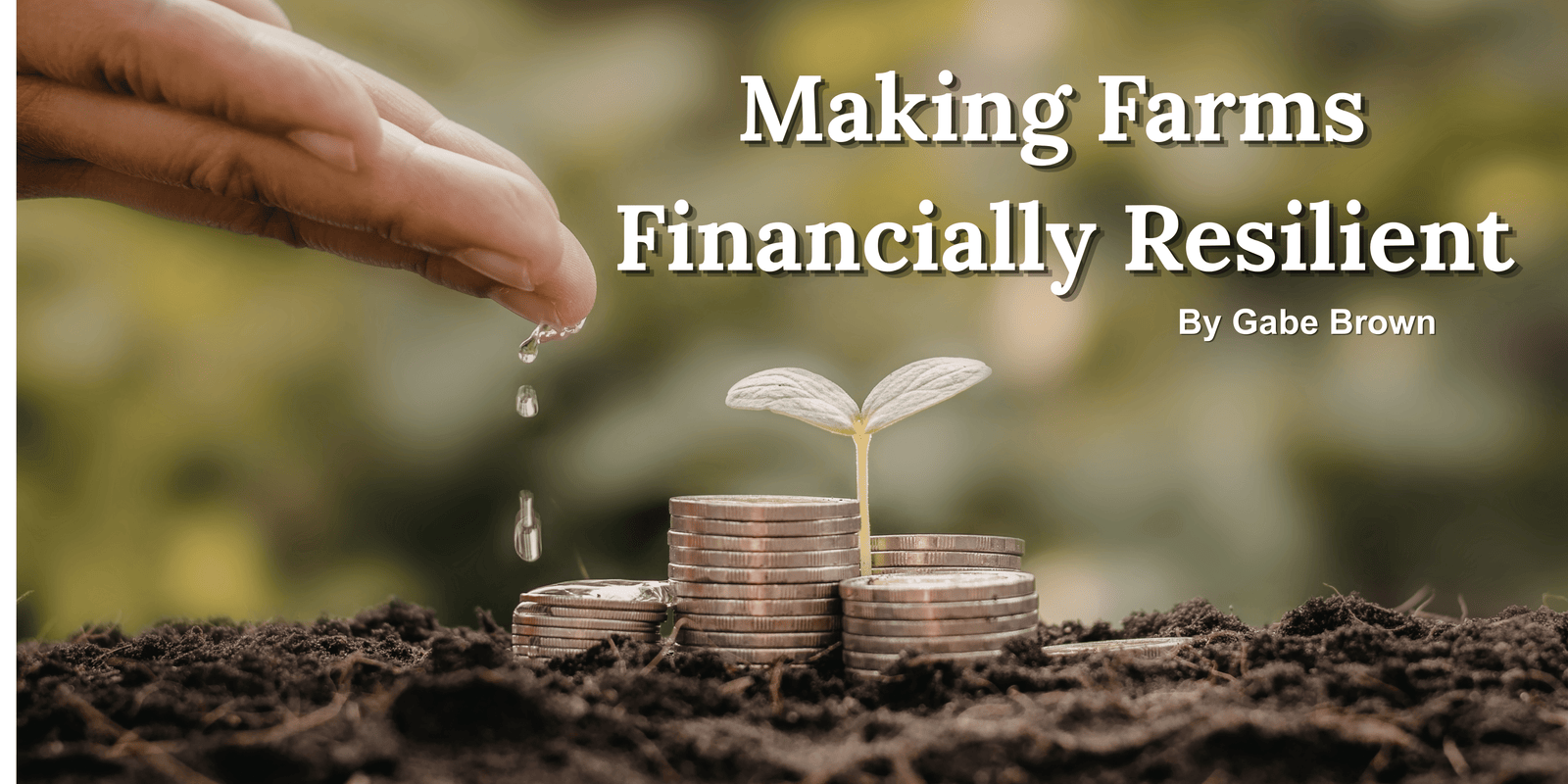 Making Farms Financially Resilient
