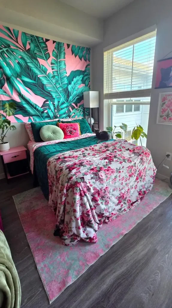 Pink and Green Bedroom Ideas 