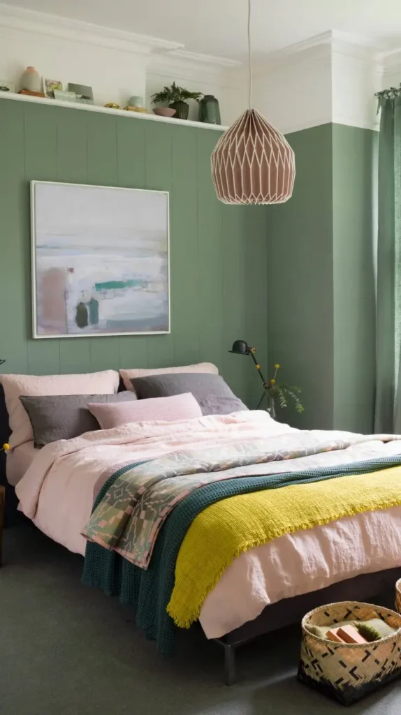 Pink and Green Bedroom Ideas