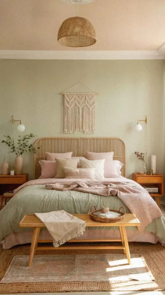 Pink and Green Bedroom Ideas 