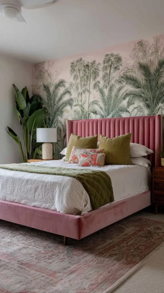 Pink and Green Bedroom Ideas 