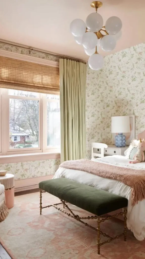 Pink and Green Bedroom Ideas