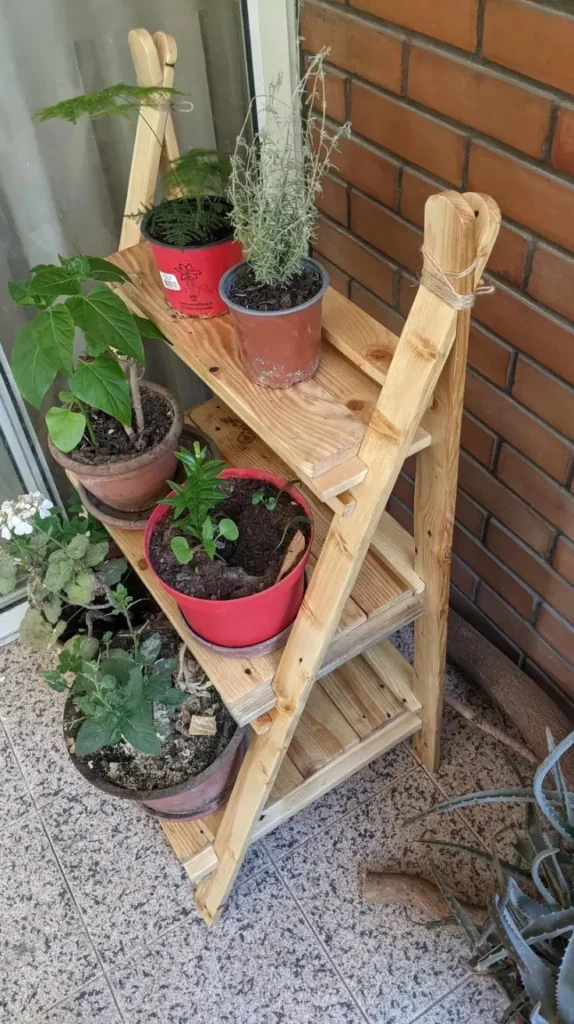 Wooden Plant Stand Wooden Plant Stand