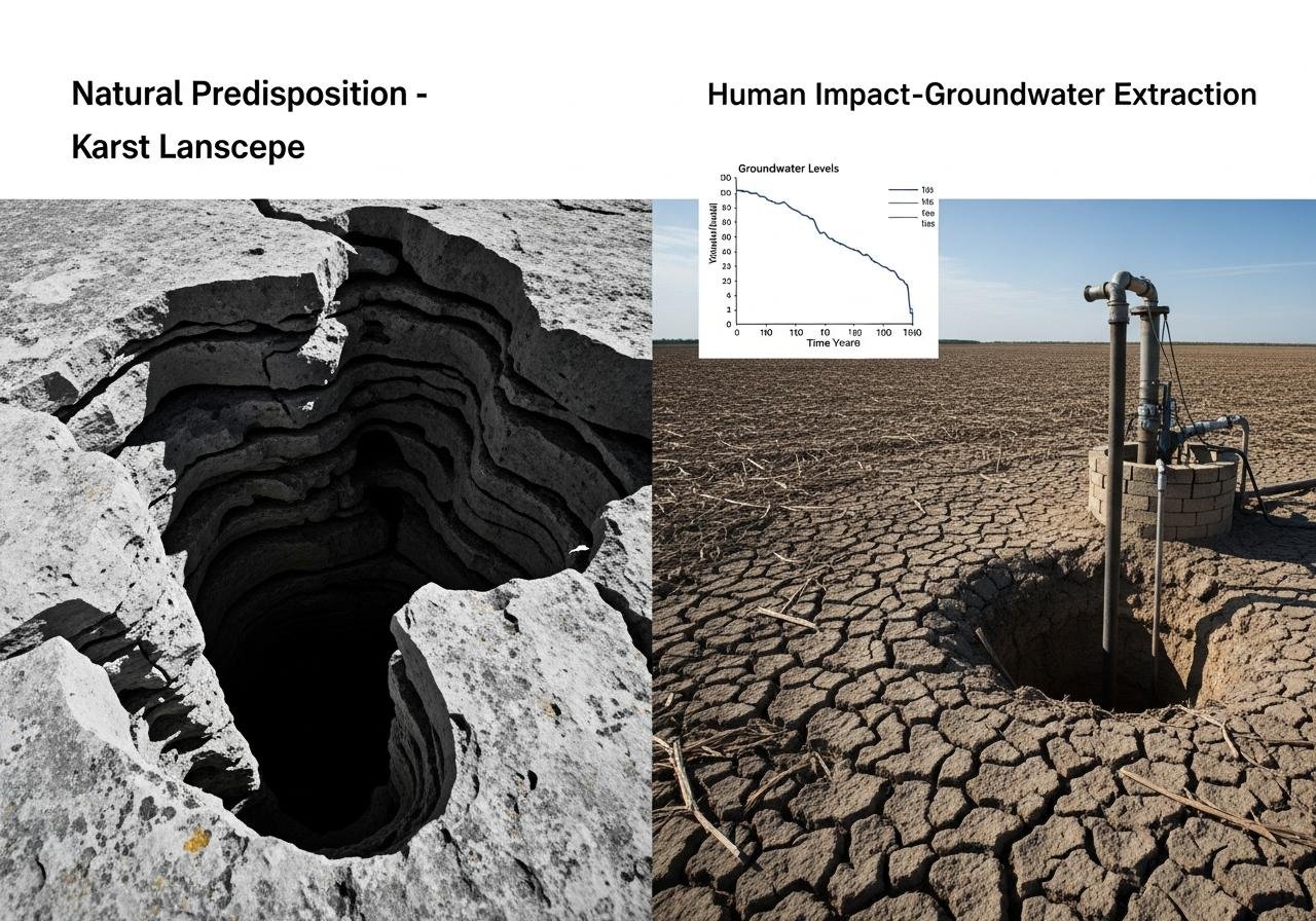 Agricultural Sinkhole Causes in Turkey