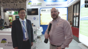 VIDEO | Cheeshine’s Yubin Wu on the advantages of the company’s bio-based materials