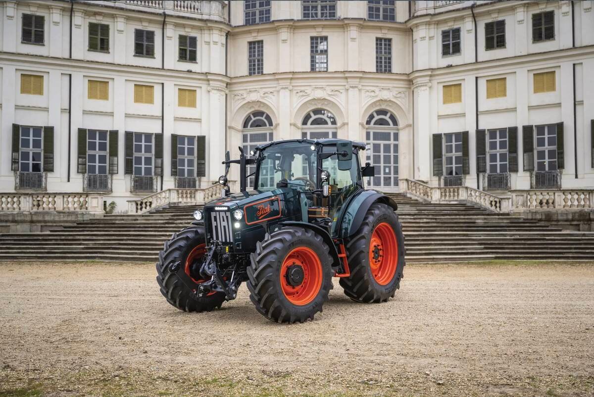 The concept tractor will be on display this year at the Customer Centre at NH’s assembly plant in Jesi, Italy. Photo: New Holland