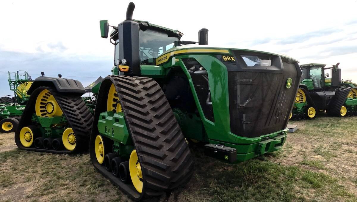 John Deere in 2024 introduced its 9RX models, the largest production tractors on the market. Photo: Scott Garvey