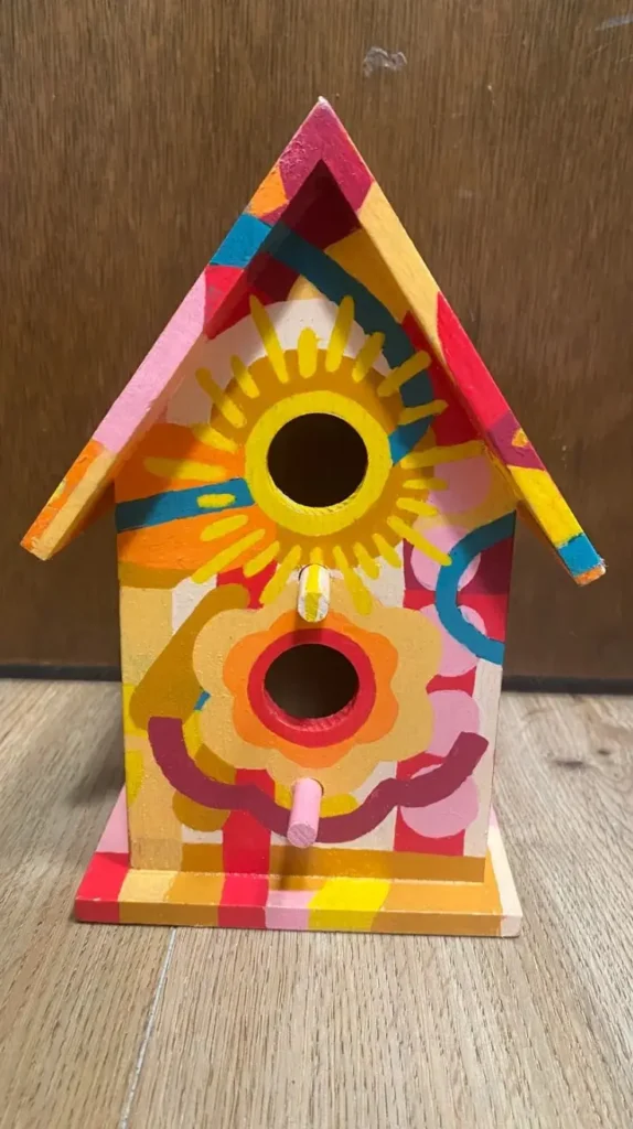 Cute Birdhouse Painting Ideas 