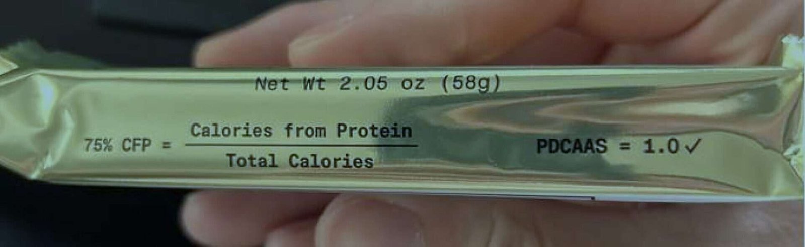 David Protein bar - 75% calories from protein
