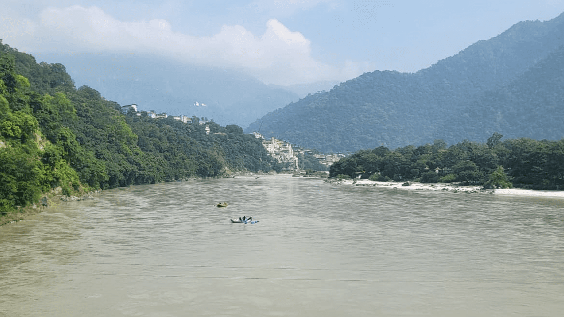 the Ganges river