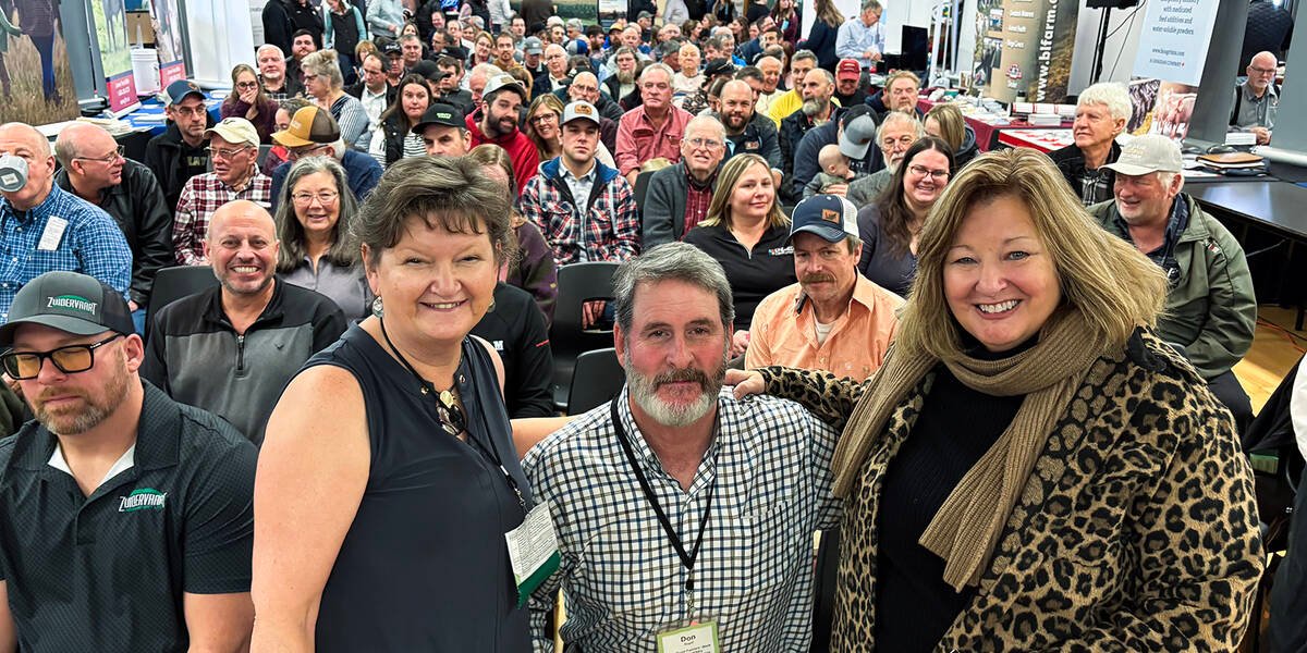 Support for the agricultural community is often found in regional and community meetings, such as the Grey Bruce Farmers Week, which highlight sector issues and succession planning while providing a space to address concerns such as access to mental health supports and the impact of municipal and provincial regulations. Photo: Diana Martin