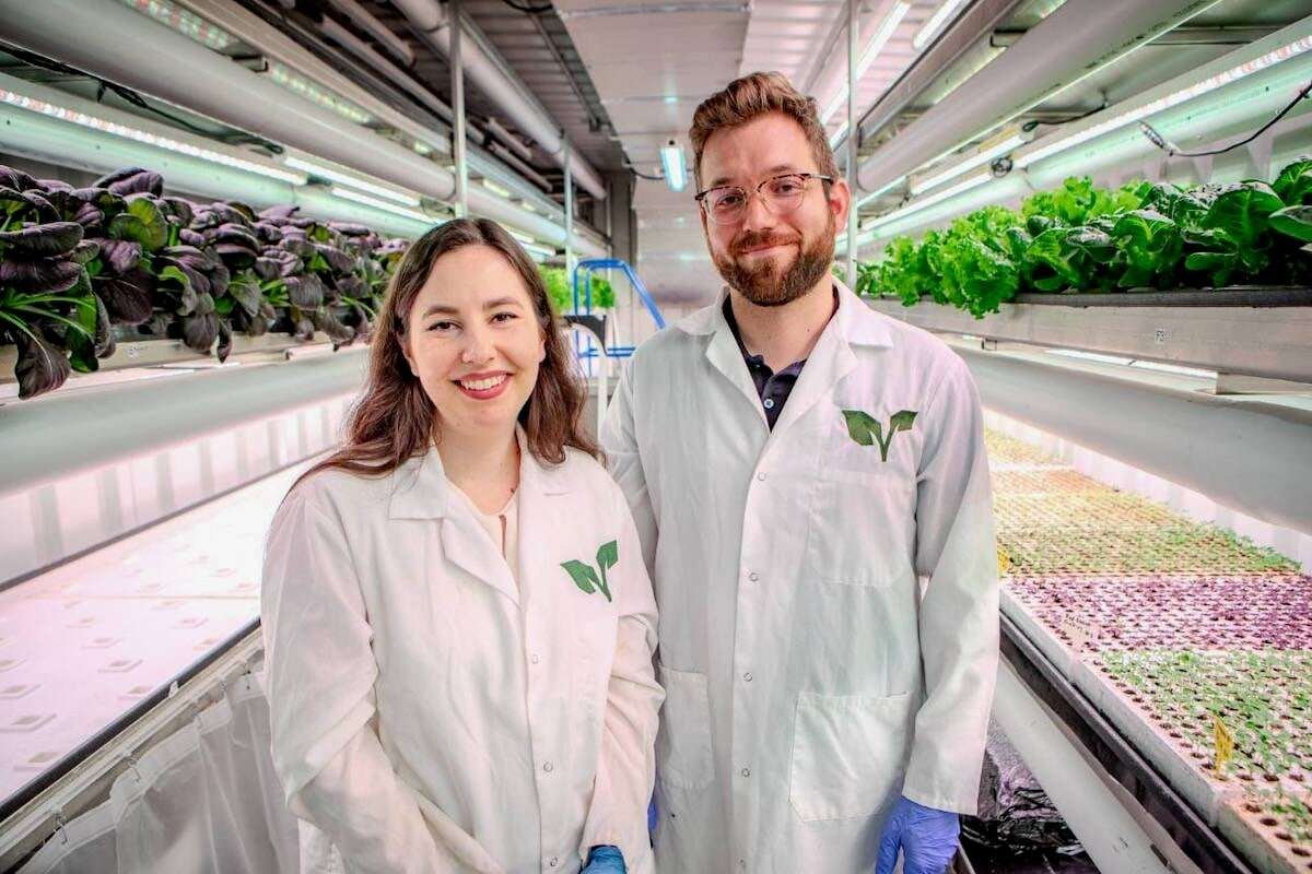 Alida Burke and Corey Ellis, co-founders of Growcer. Photo: Courtesy Growcer