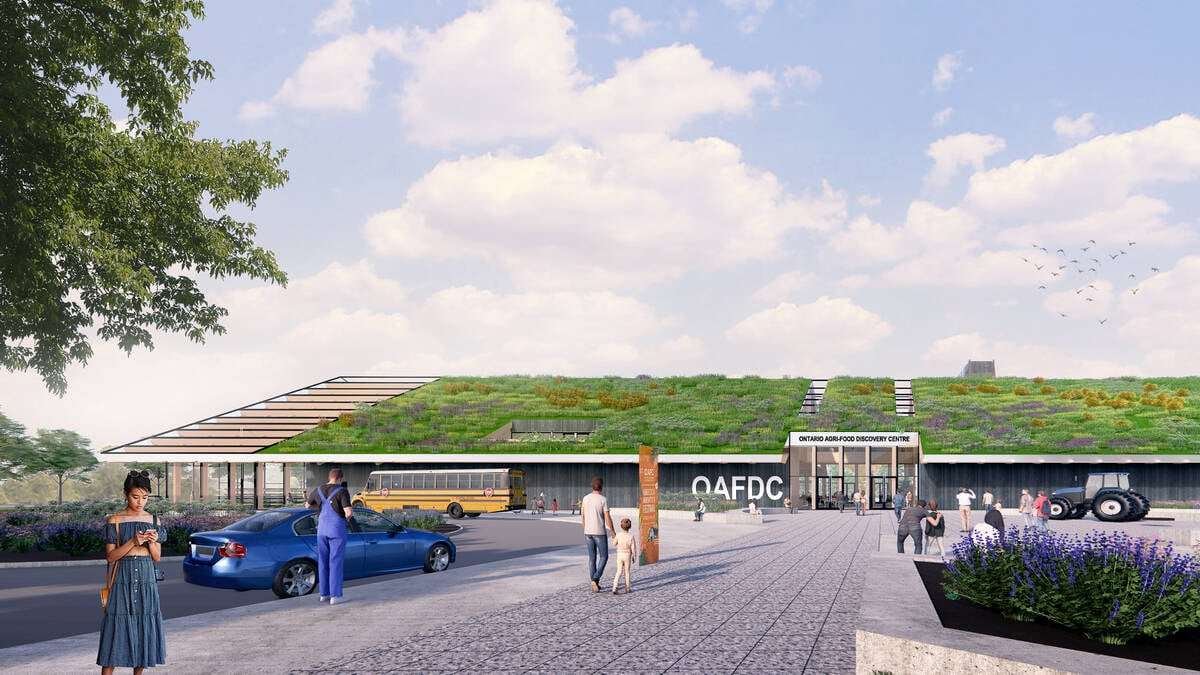 Main entrance of Ontario Agri-Food Discovery Centre. Photo submitted.