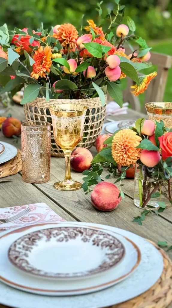Outdoor Table Decor Ideas