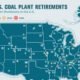 U.S. Coal Plant Closures Share