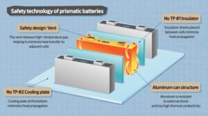 prismatic battery design