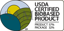 USDA BioPreferred program sample label