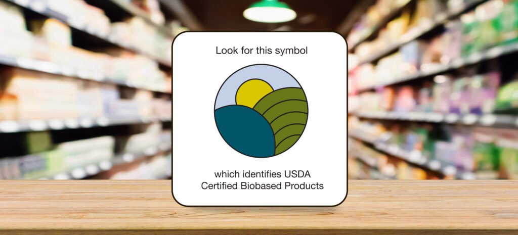look for the BioPreferred symbol when shopping